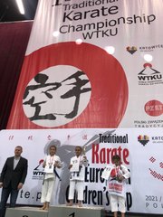 Trzy medale wieluńskich karateków w Pucharze Europy Dzieci